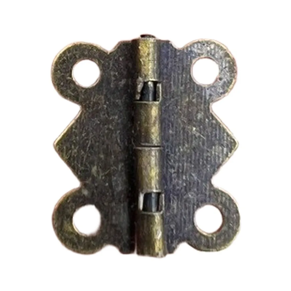 Antique Bronze Plated For Mini Butterfly Hinge 20 mm x 17 mm for Wooden Boxes For Jewelry Cases and DIY Wooden Craft Projects