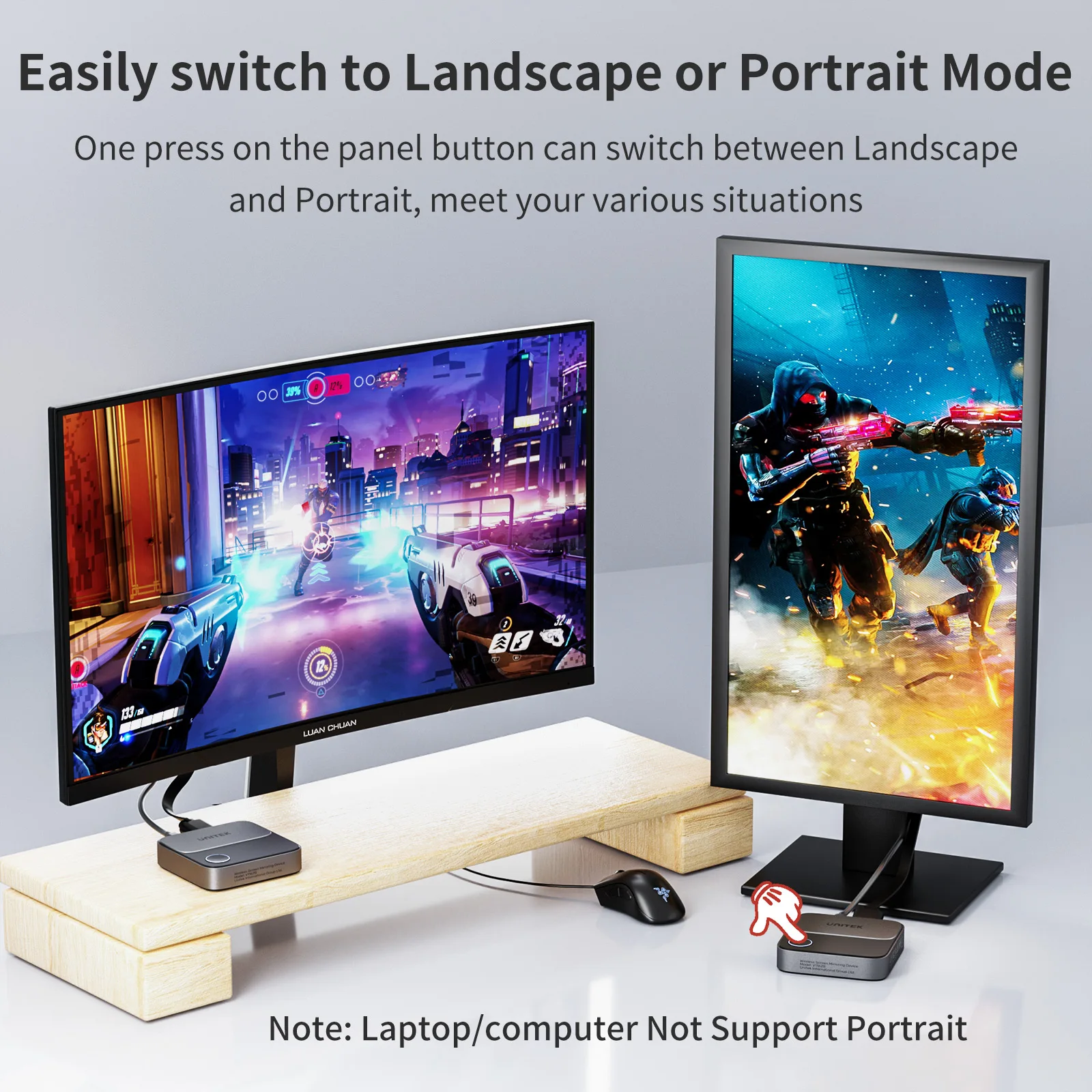 Ricevitore per mirroring schermo wireless 2.4G/5G 4K Adattatore dongle display HDMI Dispositivo di fusione TV Miracast per Mac iOS Android Windows
