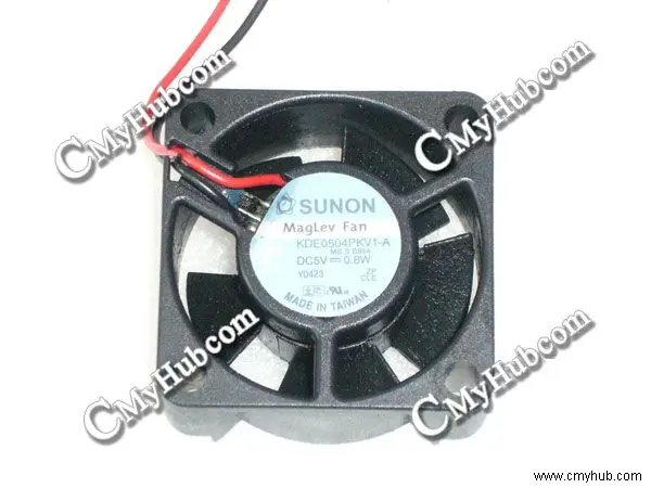 For SUNON KDE0504PKV1 A DC5V 0.8W 4020 4CM 40mm 40X40X20mm 2Pin 2Wire Cooling Fan KDE0504PKV1-A  A MS.S.B664