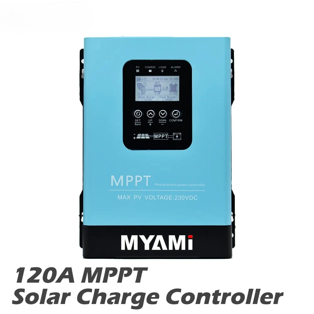 120amp 60amp 30amp MPPT Solar For Charge Controller 12V 24V 36V 48V 60V 72V 84V 96V PV Regulator For Electric Vehicle Charging