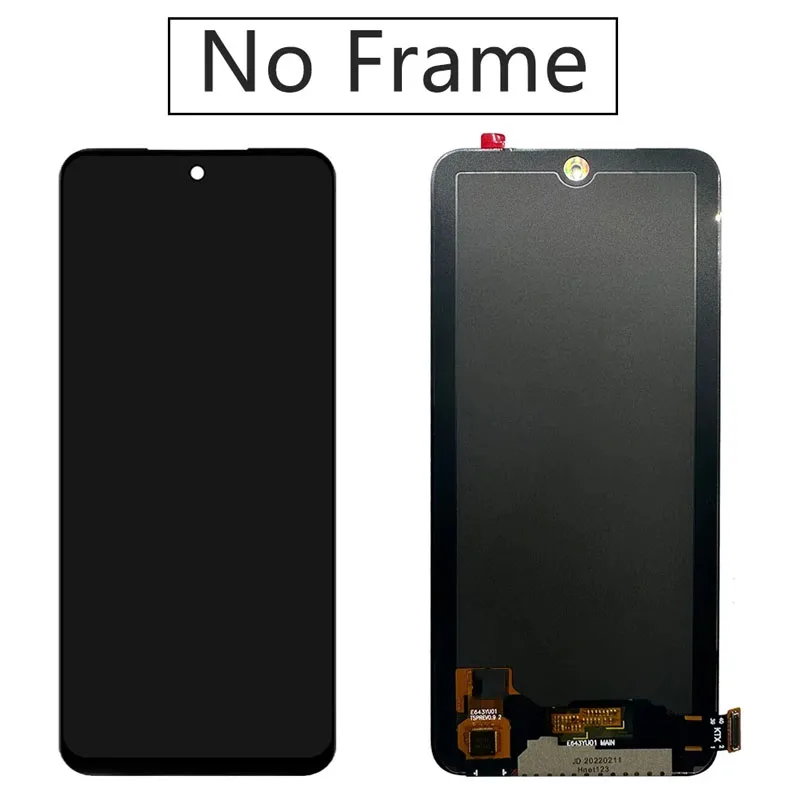 OLED For Xiaomi Redmi Note10 4G LCD Display Touch Screen Digitizer Panel Assembly For Redmi Note 10S LCD M2101K7AI M2101K7BG