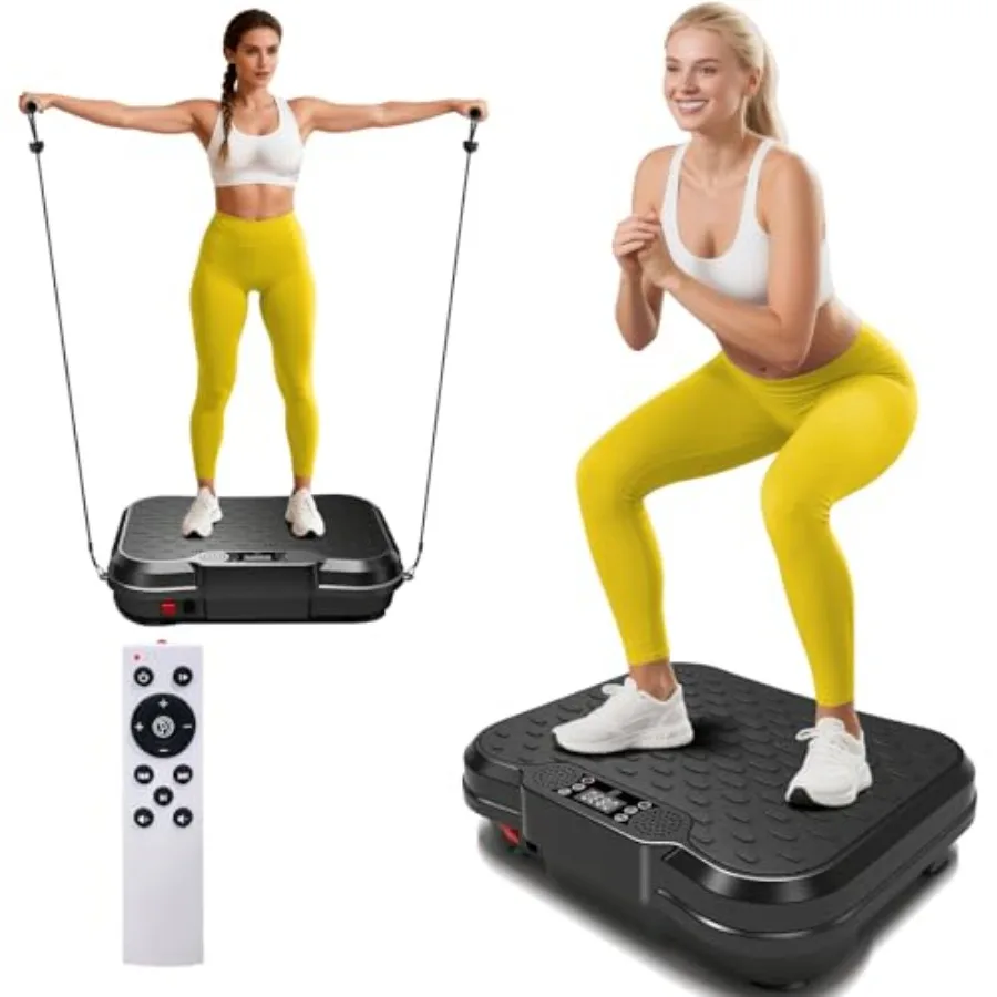 

Vibration Plate Exercise MachineVibrating Platform for Lymphatic Drainage with 250 Speeds 450 lbs Weight Capacity Vibrated Plat