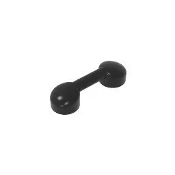 

100g MOC Building Blocks Parts Telephone Handset 6190 Small Particle Props Accessories Door Handle Educational Replace Toy