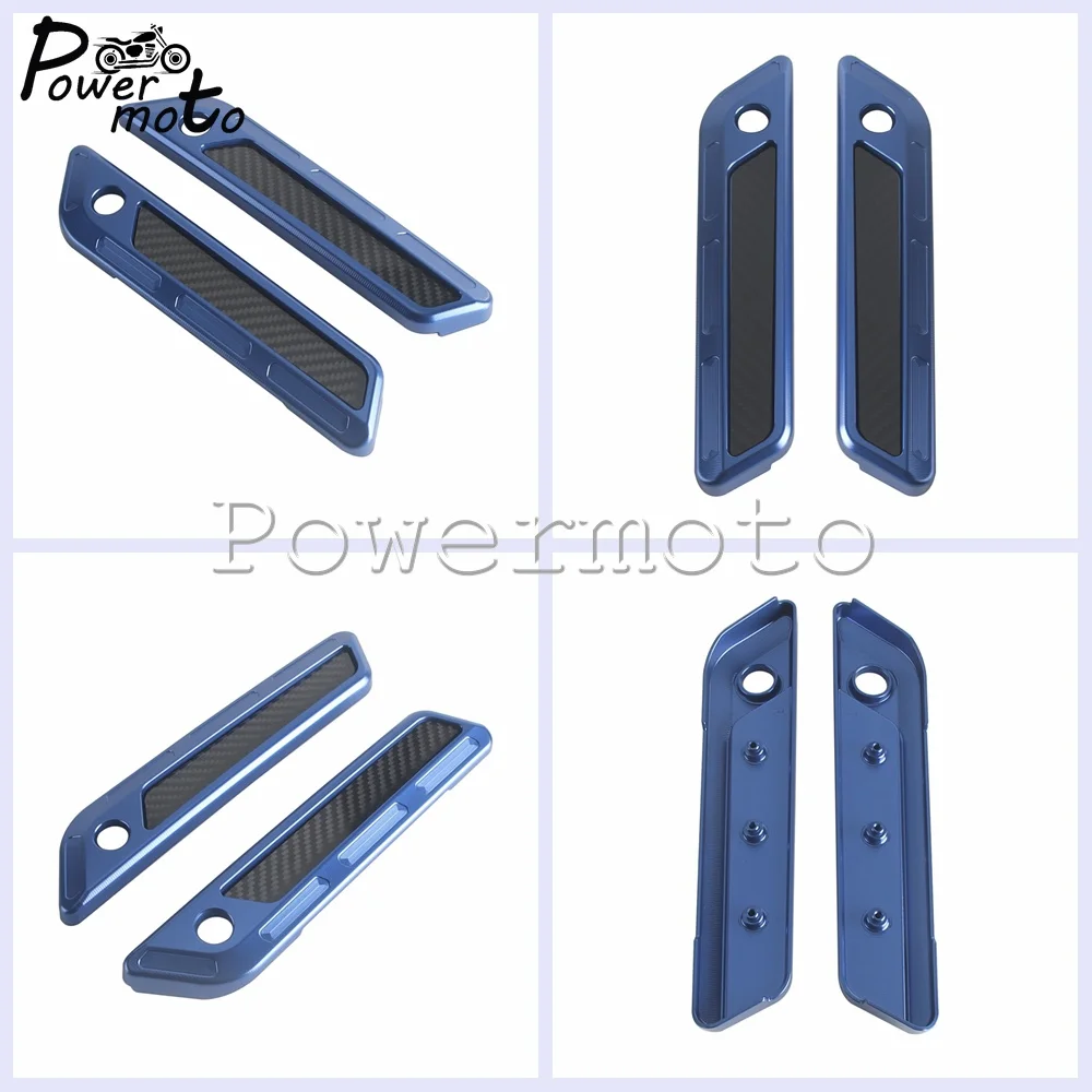 Hard Saddlebag Latch Covers CNC Aluminum T6061 For Harley Touring Road Street Glide FLHX FLHR FLTRX Road King Special FLHRXS