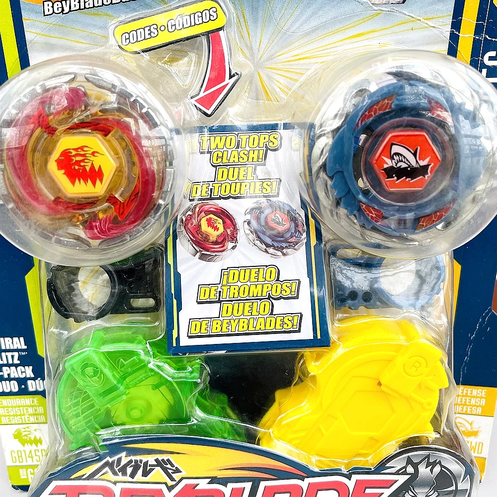 GENUINE TAKARA TOMY Beys BB-60A  GB145BS /B-111 ED145WD METAL FUSION TWO TOPS CLASH Limited Edition Rare