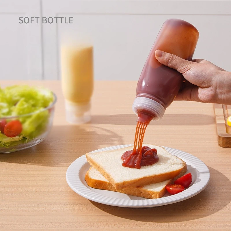 

Portable Seasoning Bottle Salad Squeeze Sauce Tomato Sauce Bottle Kitchen Squeeze Sauce Storage Kitchen