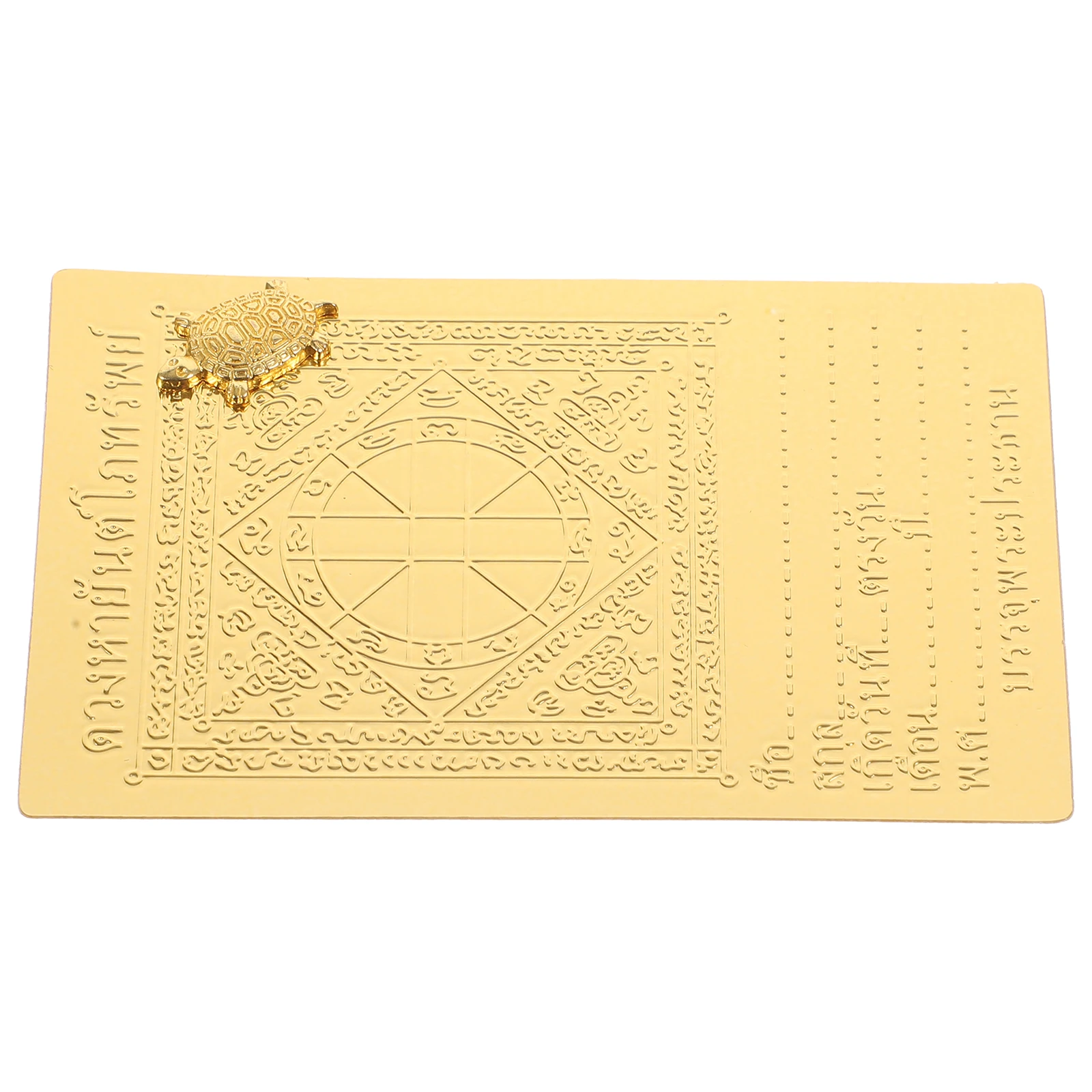 

Golden Religious Scripture Cards 24K Gold Prayer Cards For Women Men Inspirational Gift Ornament Home Temple Decoration