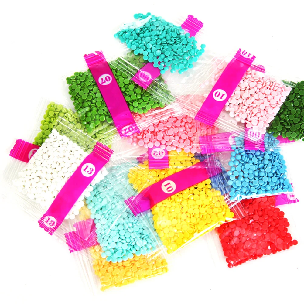 

5D DIY Full Round Drill Diamond Painting Rose Kit Home Decor Art Craft 40x70cm