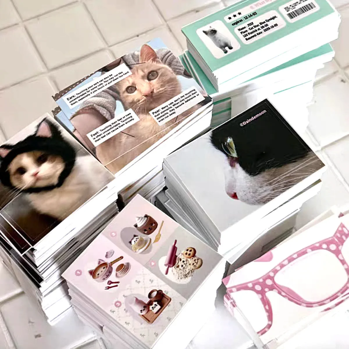 الكورية Ins شعبية Oab سكرابوكينغ المواد بطاقة ملصق الهاتف المحمول ملصق حقيبة خليط حافظة للبطاقات ملصق حزمة