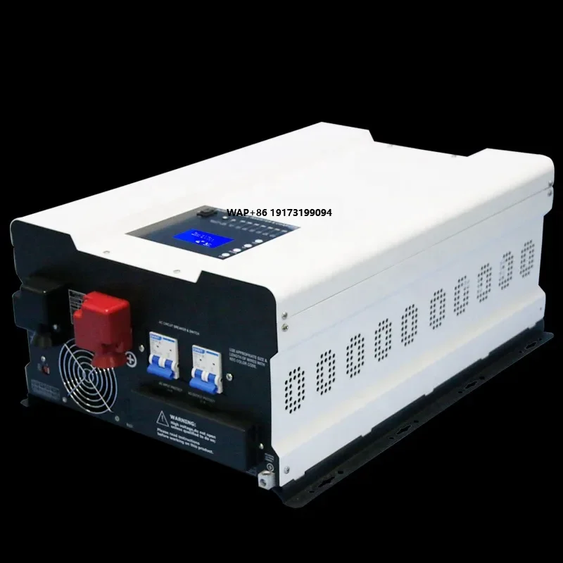 Single-phase separated-phase 110Vac/230Vac 10000 watts pure sine wave 10kw off-grid solar inverter