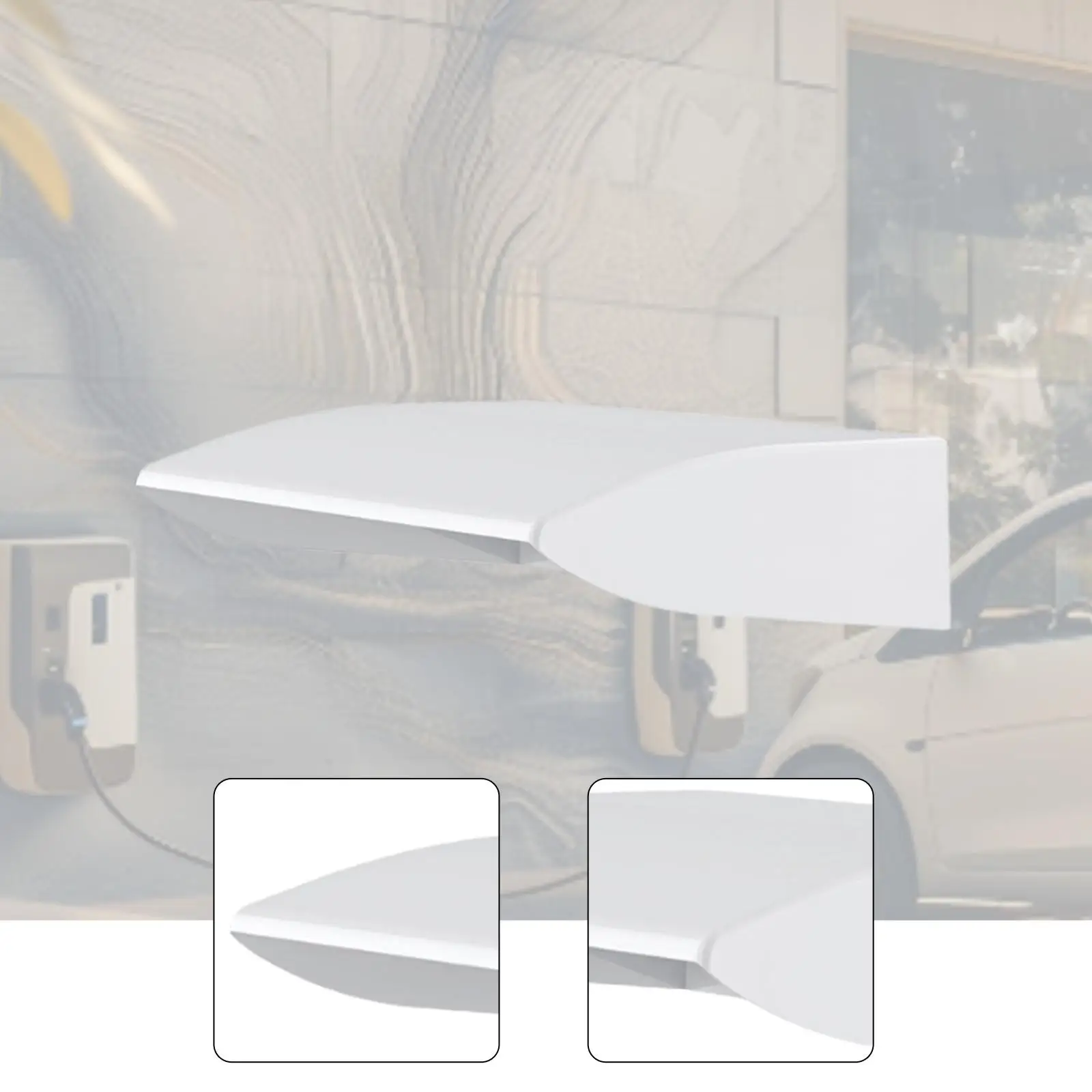 Charging Station Awning Waterproof Rain Shield Universal Canopy Cover for Outdoor Electrical Equipment Protection