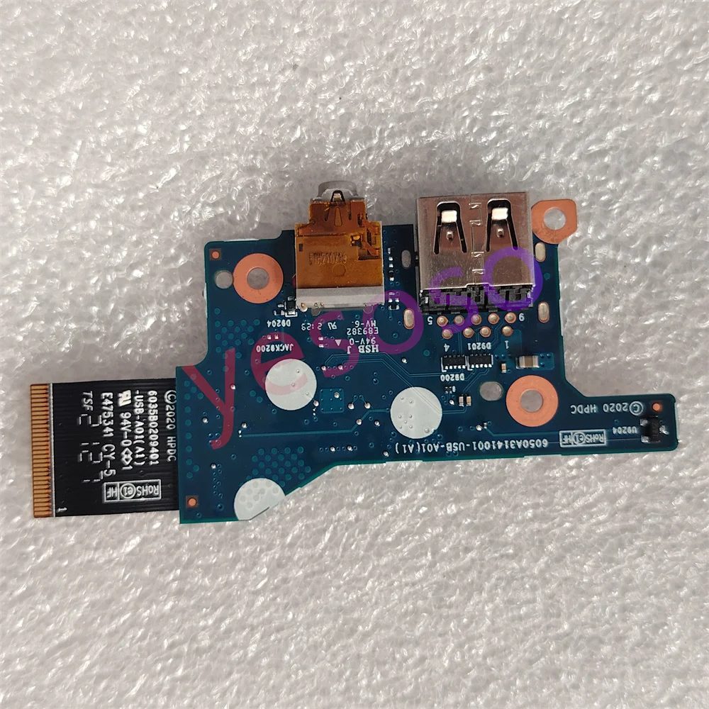 6050A3141001 FOR HP Elitebook 850 G7 G8 Zbook 15 Firefly G7 G8 USB Audio Board with Cable 6035B0209401 Tested