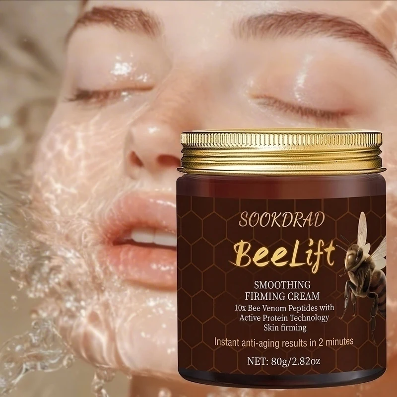 Bee Venom Smoothing Firming Cream,10x Peptides,Active Protein Tech,80g,energetic daily care,light touch,face&body