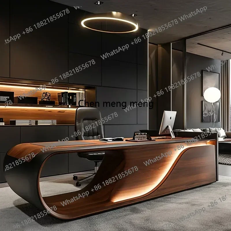 A178Modern simplicity light luxury and high end feel room offices office desks and workstations Room desks Computer desk