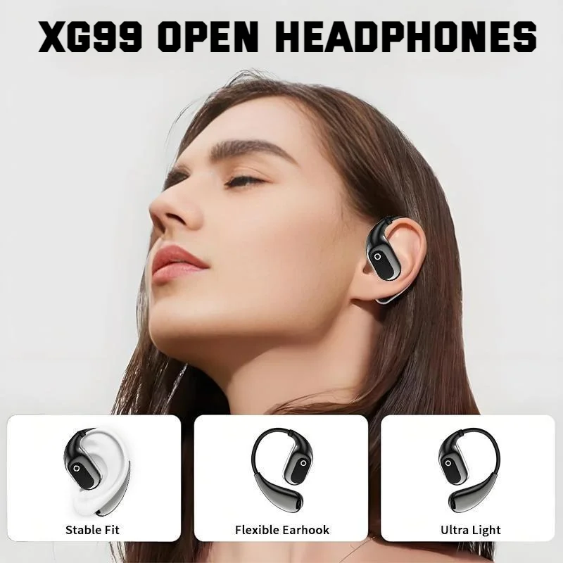 Smart Bluetooth Wireless Headphones 144 Languages Real Time Translator AI HiFi Travel Earbuds Low latency ENC Business Earphone