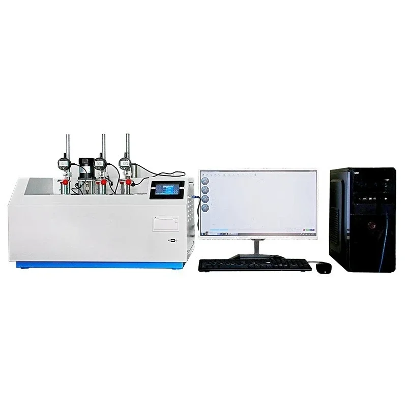 Plastic thermal deformation, point tester temperature test