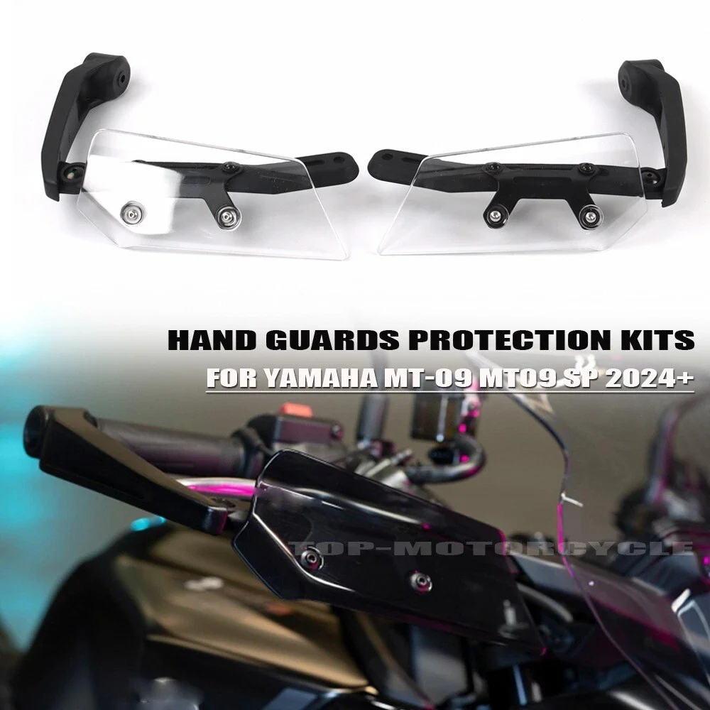 Motocicleta para yamaha mt09 MT-09 mt 09 sp 2024 2025 lidar com protetor de mão guardas handguard guiador kit proteção acessórios