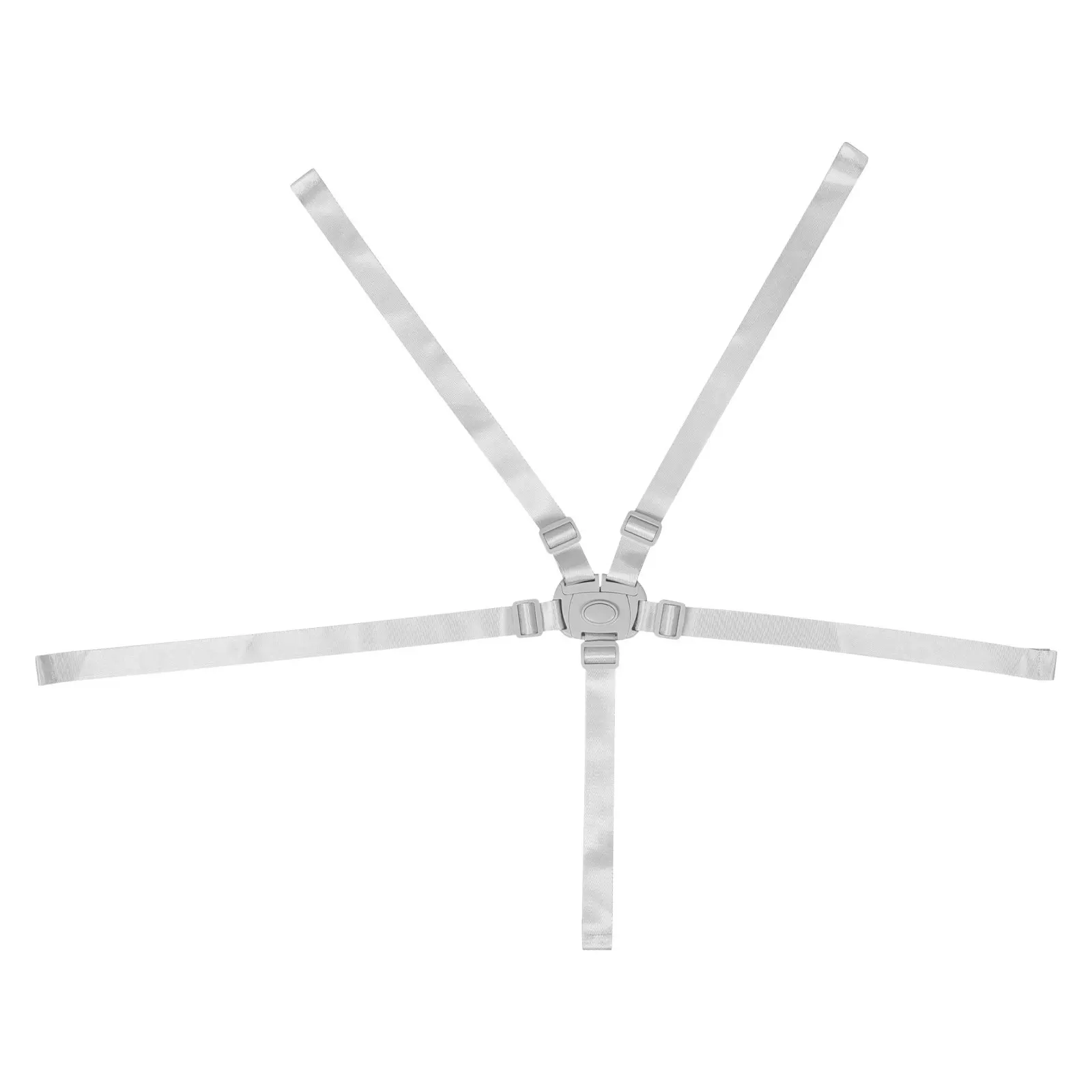 Baby Chair Harness Adjustable Five-Point Safety Strap for Stroller Pram High Chair Replacement Pram Sit Up Strap