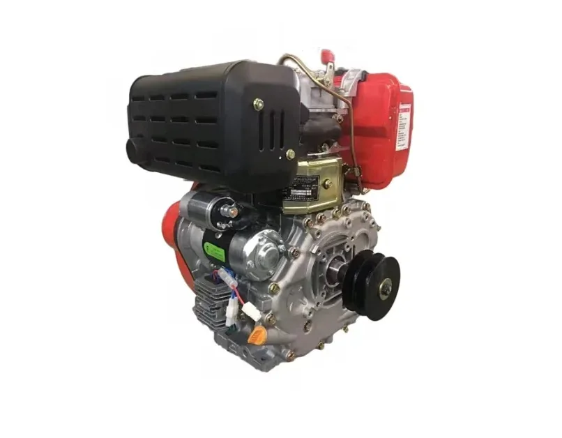 Duty Air-Cooled Single Cylinder Diesel Engine 6-15HP for Micro Tillers, Models 186FA 188 192