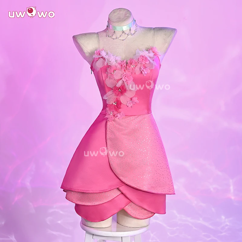 

UWOWO Flora Cosplay Collab Series: Anime Bloomm Enchantixx Flora Cosplay Costume Fairy Club Magic Cosplay Halloween Costume