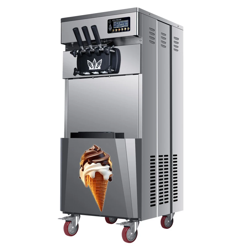 Ice Cream Making Machine 28L/H Maquina De Helados Icecream Maker Commercial Soft Serve Ice Cream Machine For Business Price