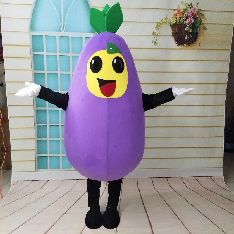 2025 New Mascot Cartoon Eggplant chili corn  Doll Costume Carrot Performance Funny Walking Doll Clothes Suit Adult Men Women