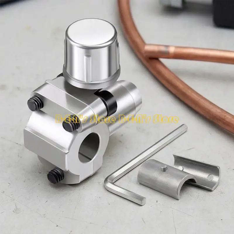Y1AD Line Tap Faucet Adapter with Spanner Air Conditioner Piercing Adapter Puncture