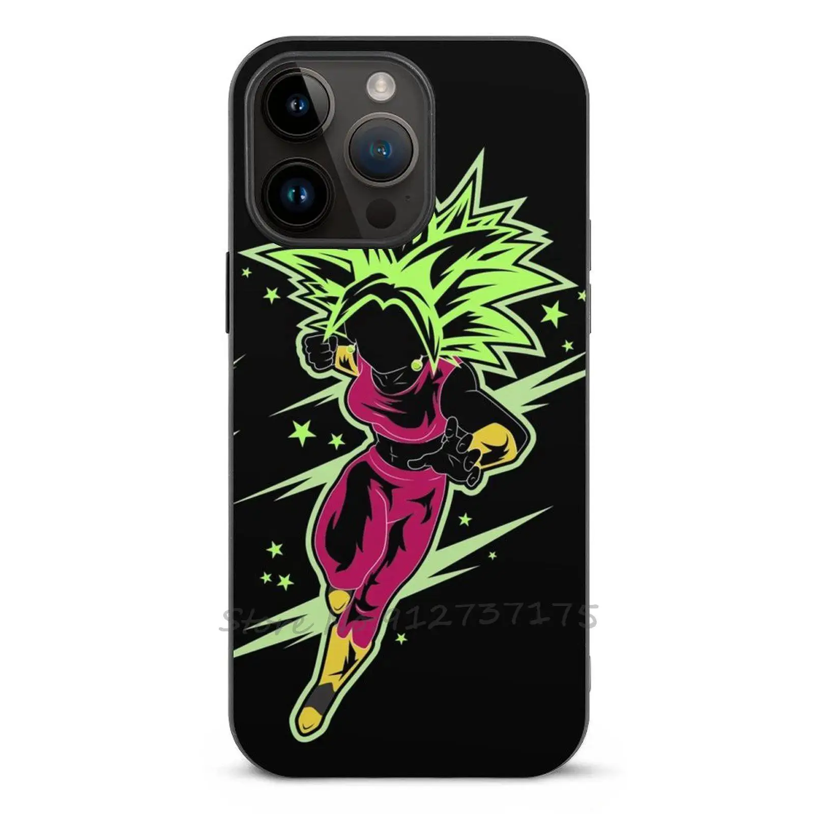 Kefla Super Mobile Phone Shell For Iphone 16 15 14 13 11 12 Xr 7 8 All Series Shockproof Soft Cover Dbz Kefla Super Anime Dbs