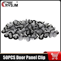 50PCS Door Panel Clip with Seal Ring Fastener Rivet Bumper Mudguard Retainer Car Accessories for BMW E34 E36 E38 E46 M3 M5 Z3 X5