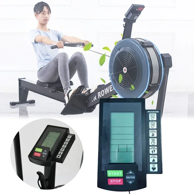 Rowing Machine Speedometer Bluetooth APP LCD Electronic Display Sports Bicycle Counter Fitness Equipment Screen Accessories