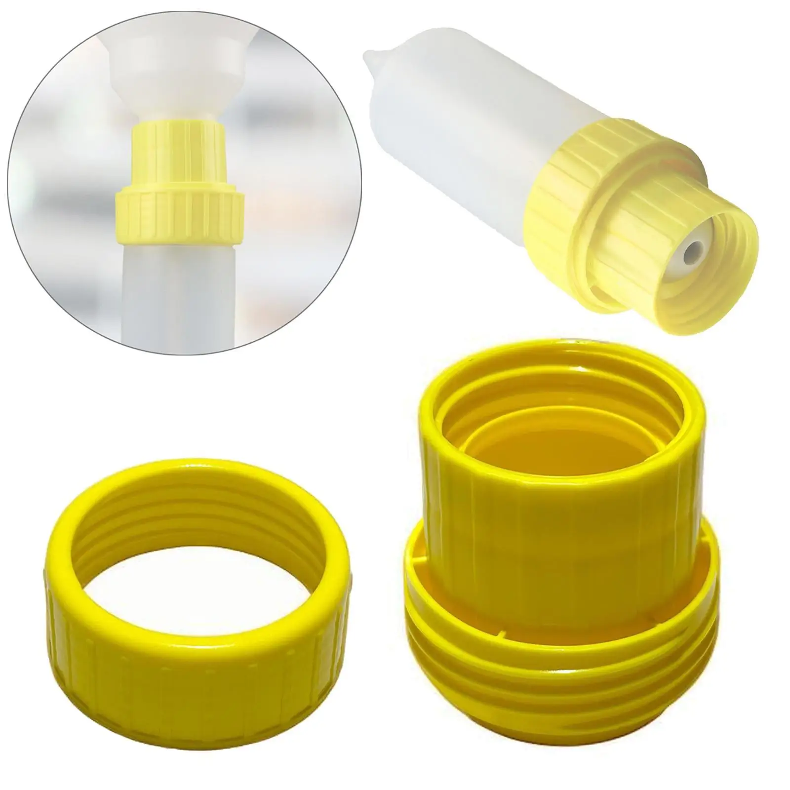 Sauce Dispenser Fastening Rings Sturdy Condiment Dispenser Accessories