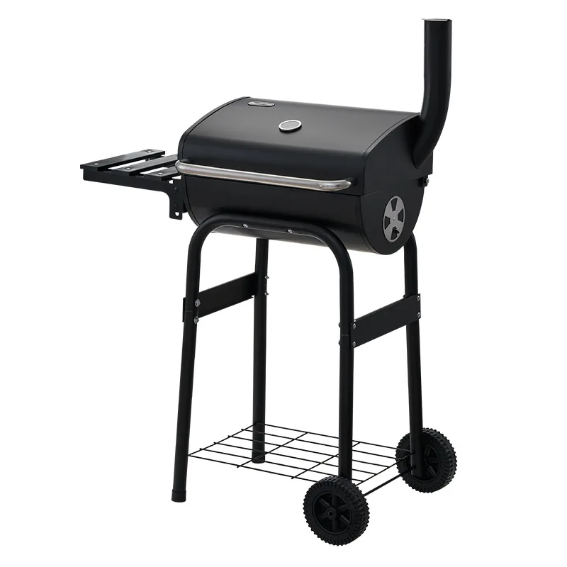 Chimney BBQ Outdoor Home Courtyard Camping Villa American Braised BBQ Charcoal Grill