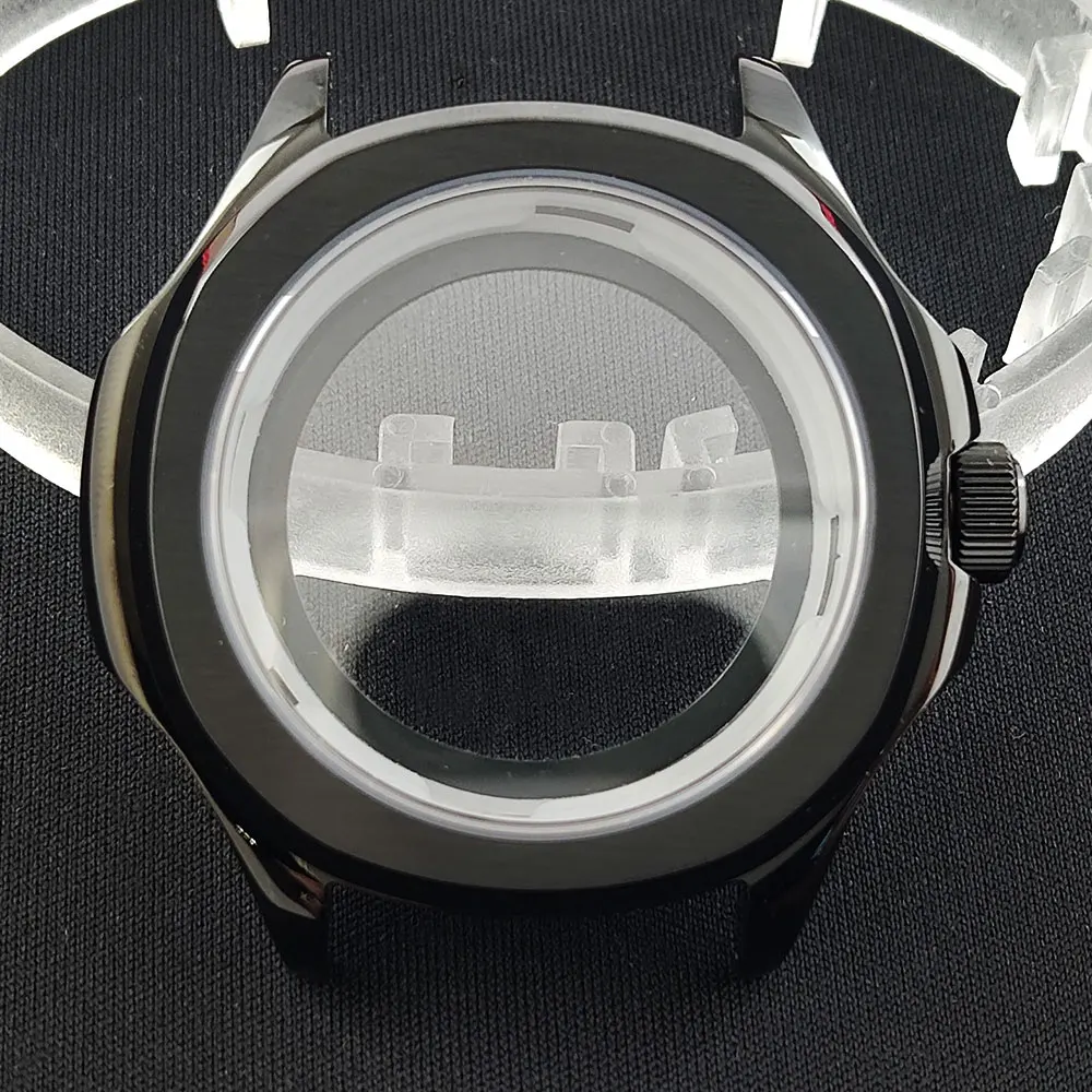 39.5mm case NH35NH36 case sapphire glass stainless steel case suitable for NH35NH36 automatic movement Watch accessories