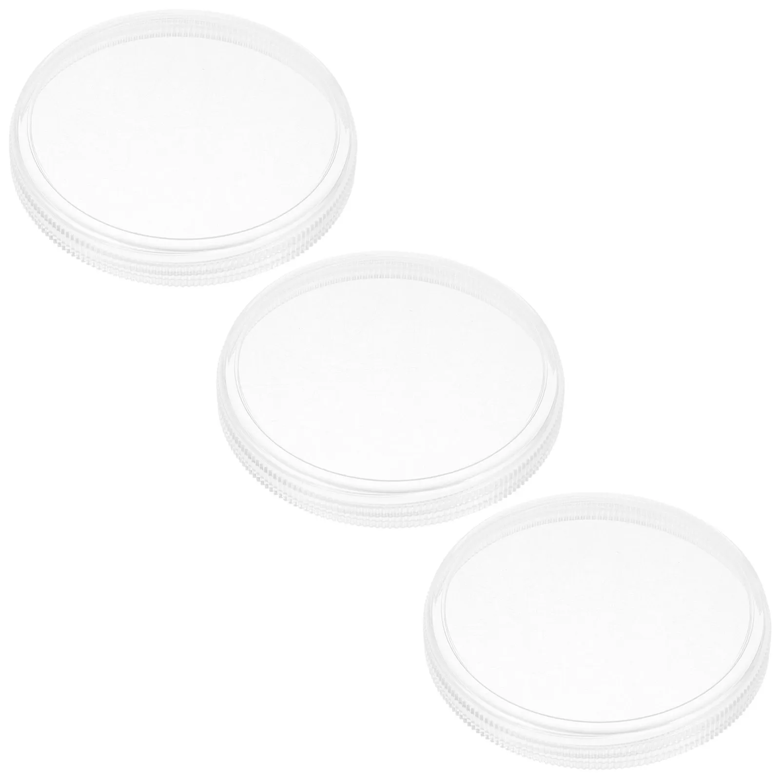 3Pcs Pressure Gauge Cover Transparent Flat Protective Lens Replacement Cap Pressure Meter Repair Parts Industrial Dustproof Case