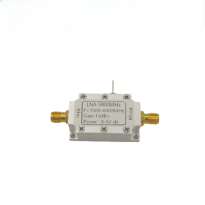 5.8GHz Low Noise Amplifier Gain 15dB LNA 5800MHz Low Noise Amplifier Image Transmission    Amplifier
