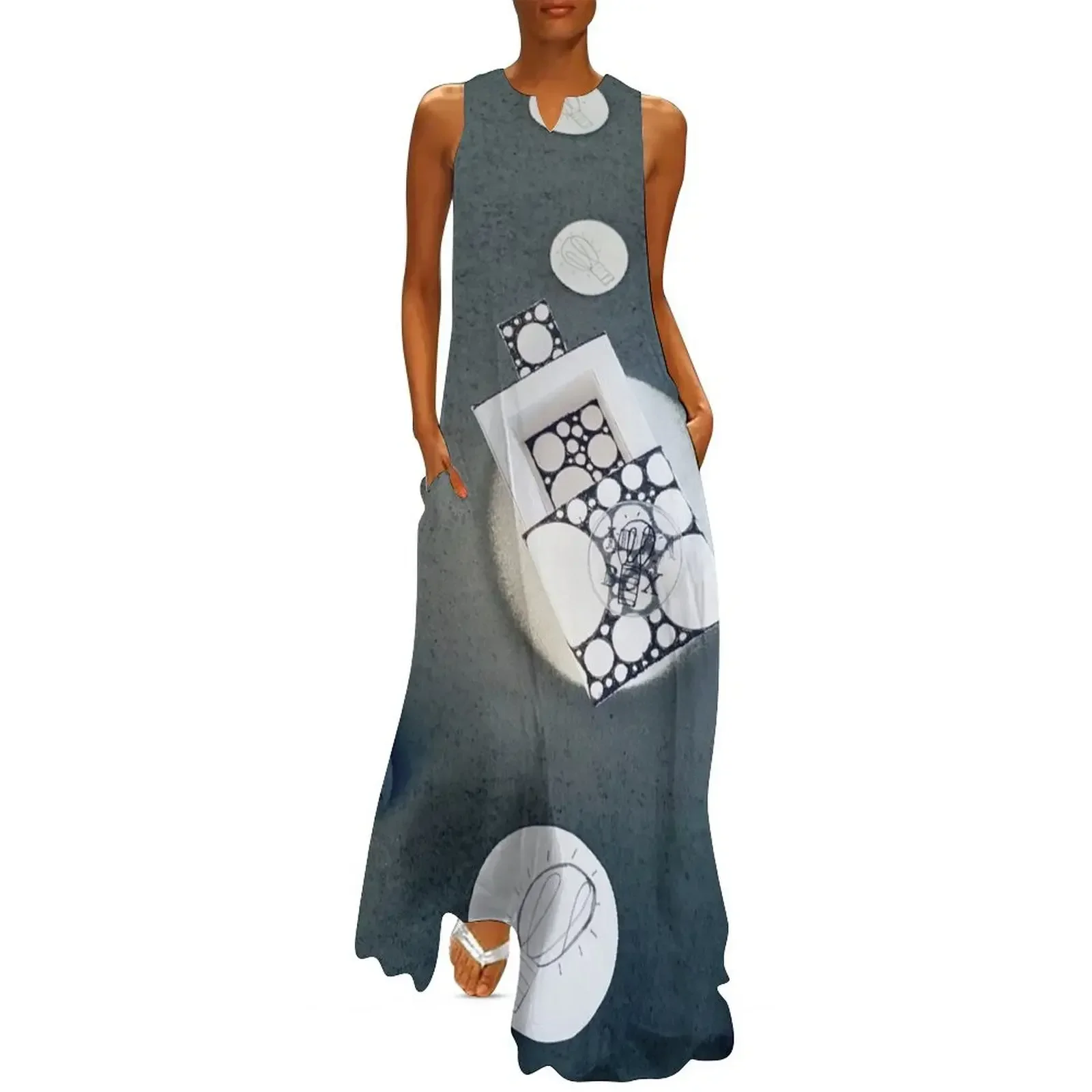 

Idea Box Long Dress Women's long dress luxury evening dresses 2025 dresses women summer 2025 Dress