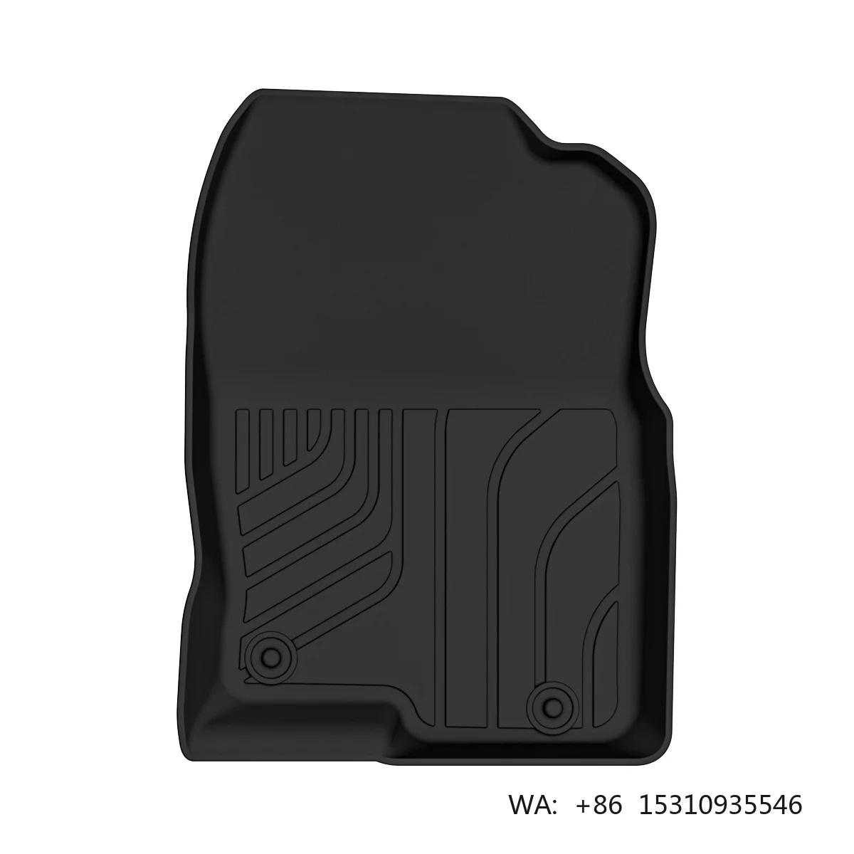 

Clear EVA TPE Car Floor Mats Full Set 3.6MM Thick Waterproof Anti Slip Luxury Easy Clean Auto Interior Liners