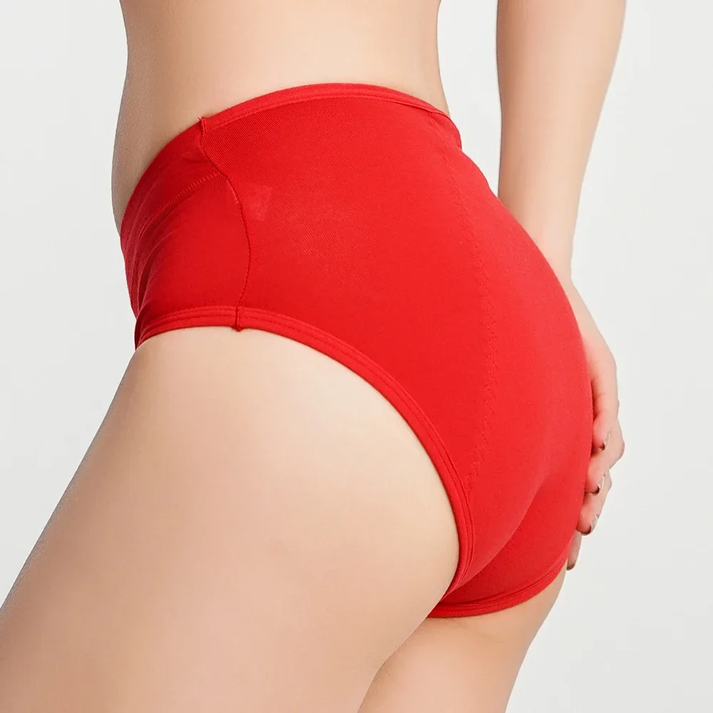 2pcs ประจําเดือน Underpanties หญิง Period สรีรวิทยาสูงเอว Incontinence Leak-Proof สตรีคลอดบุตรชุดชั้นใน