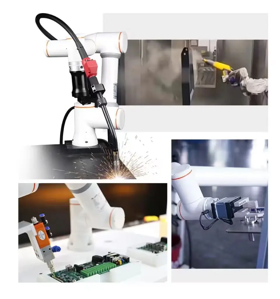 FR20 Cobot 20kg Payload Collaborative Robot 6 Axis Industrial Robotic Arm Palletizing Welding Cobot