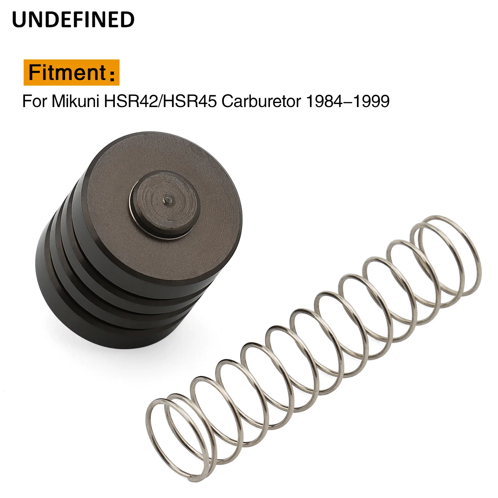 Motorcycle Accelerator Pump Plunger & Spring Replacement For Mikuni HSR42 HSR45 Carburetor