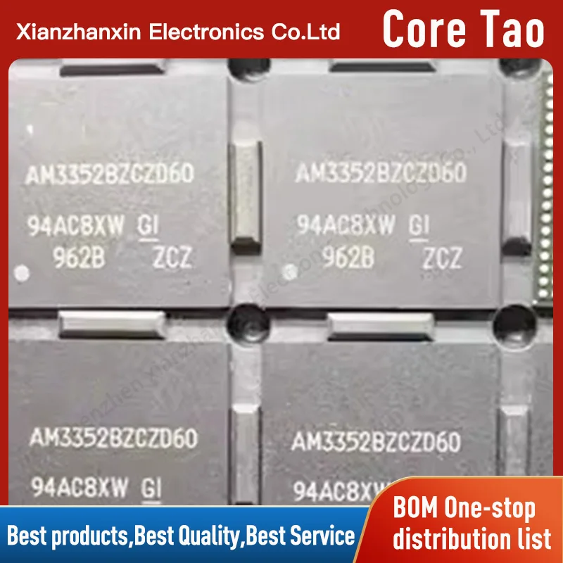 1PCS/LOT AM3352BZCZD60 AM3352BZCZD AM3352 BGA324 microprocessors in stock
