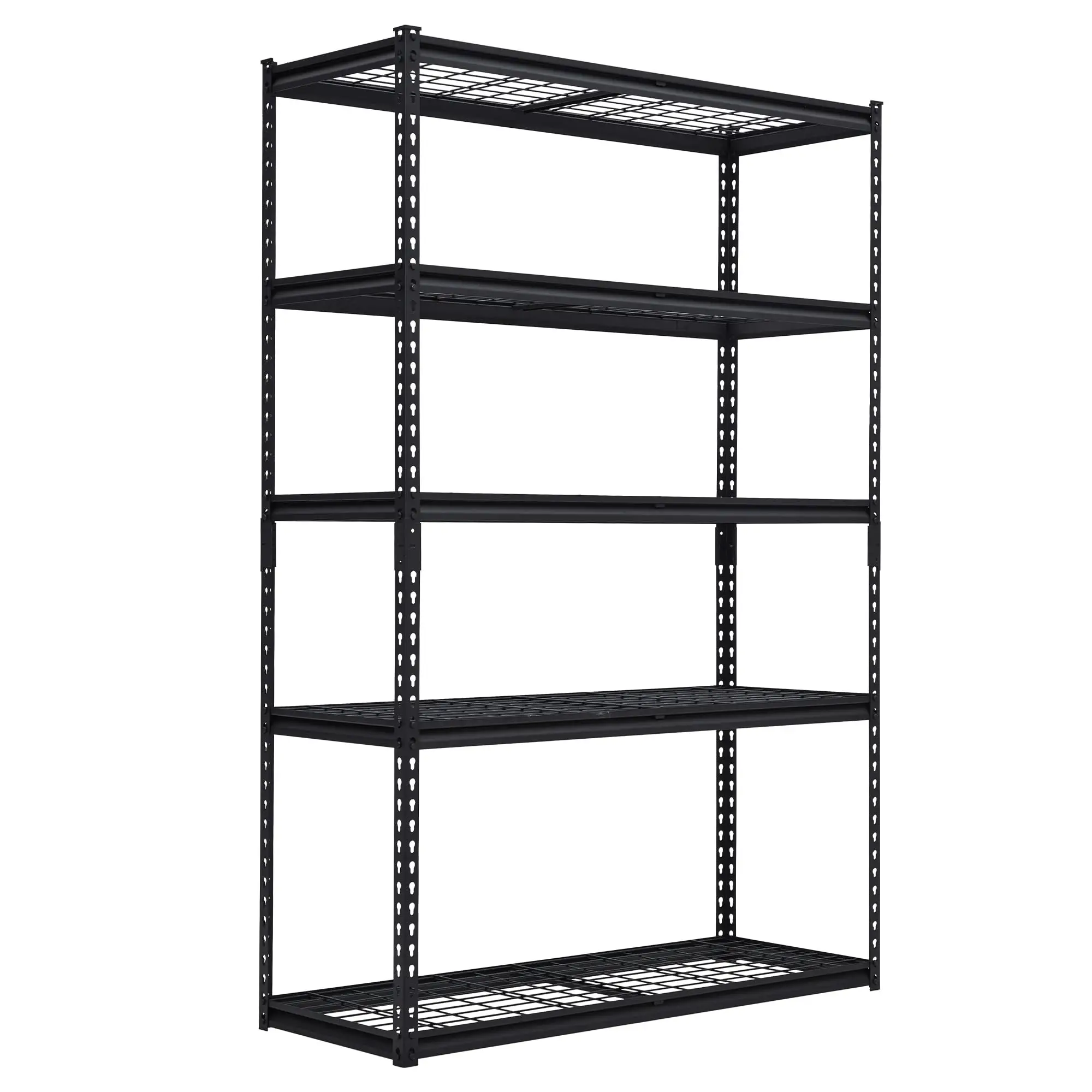 Heavy Duty Garage Shelving Unit, 48 in L x 18 in W x 72 in H Adjustable Storage Shelves, 2500 LBS Load Capacity