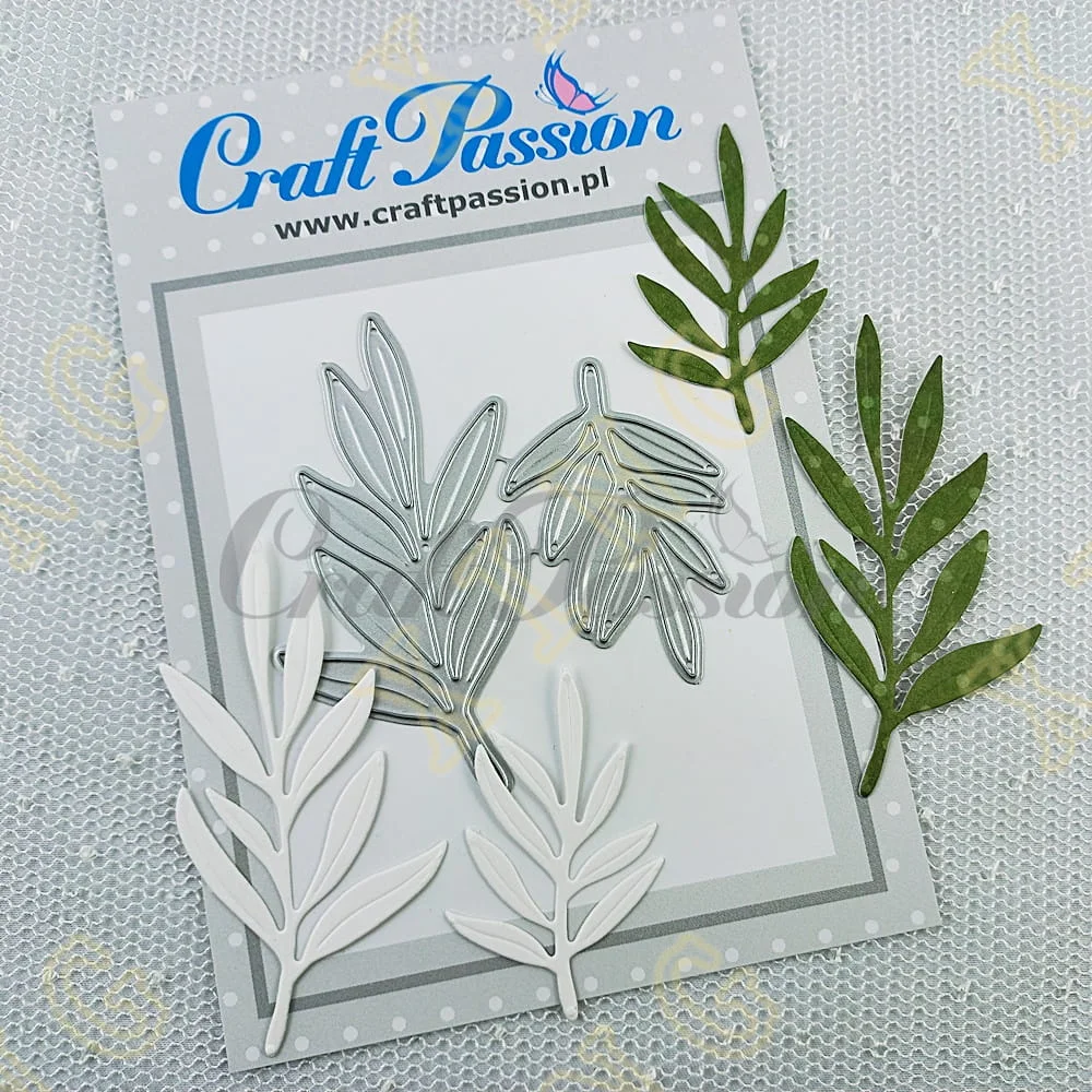 

Dies Scrapbooking Metal Olive Branches Cutting Dies Craft Embossing Make Paper Greeting Card Making Template DIY Handmade New