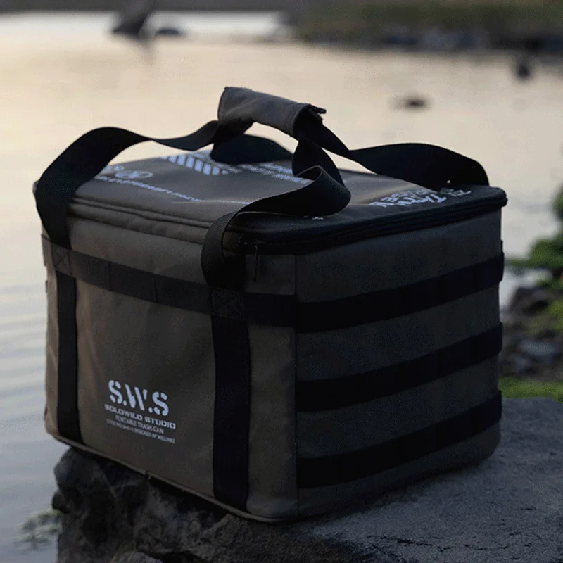 

WELLHIKE Outdoor Tactical Storage Bag 25L Large Capacity Storage Box Folding Waterproof Insulated Storage Bag Camping Equipment