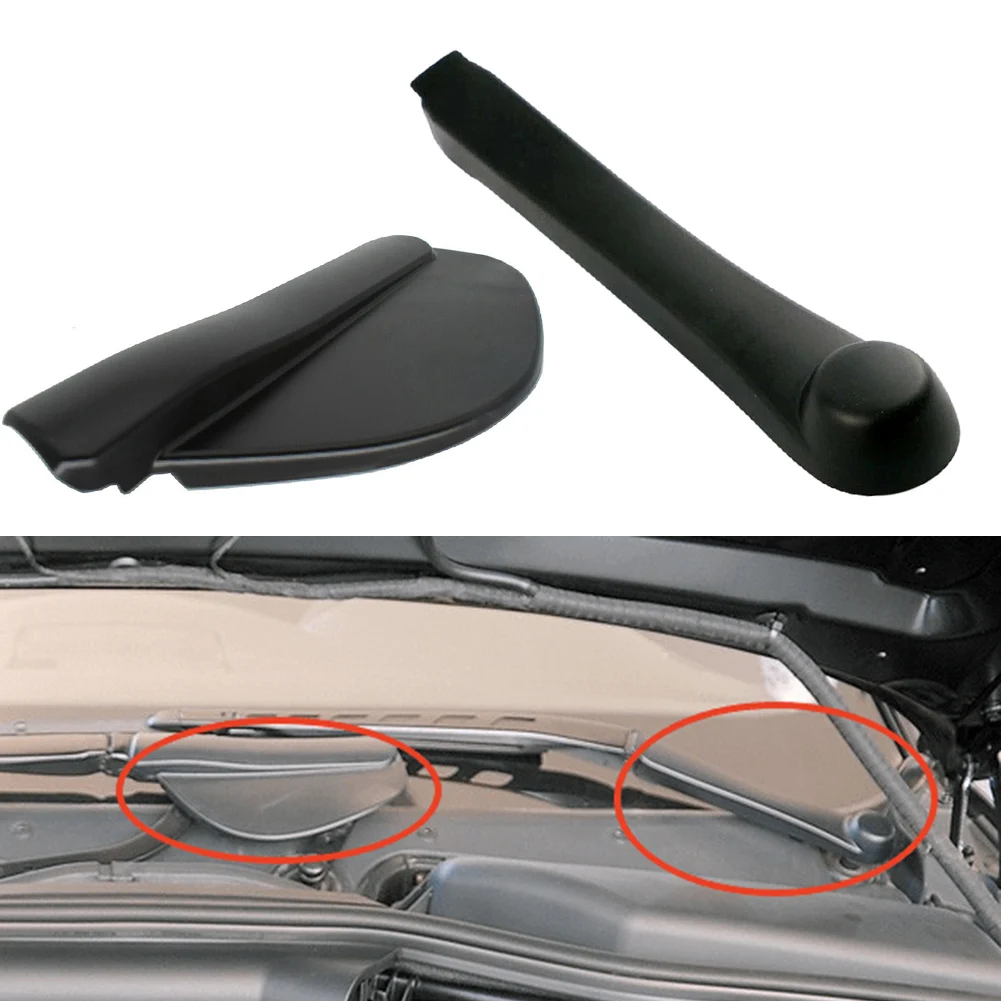 2pcs Car Wiper Cover For BMW 5 6 SERIES E60 E60N Right & Left Side Windshield Wiper Cover Set Interior Accessories