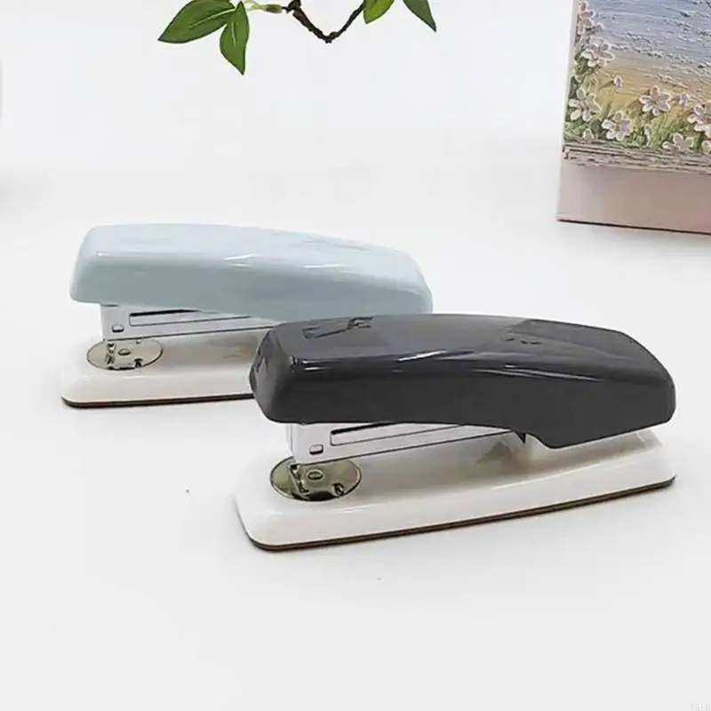 

Y5LB Travel Friendly File Management Stapler, Desktop Stapler For Office and School with Metal Structure and Fashion Design