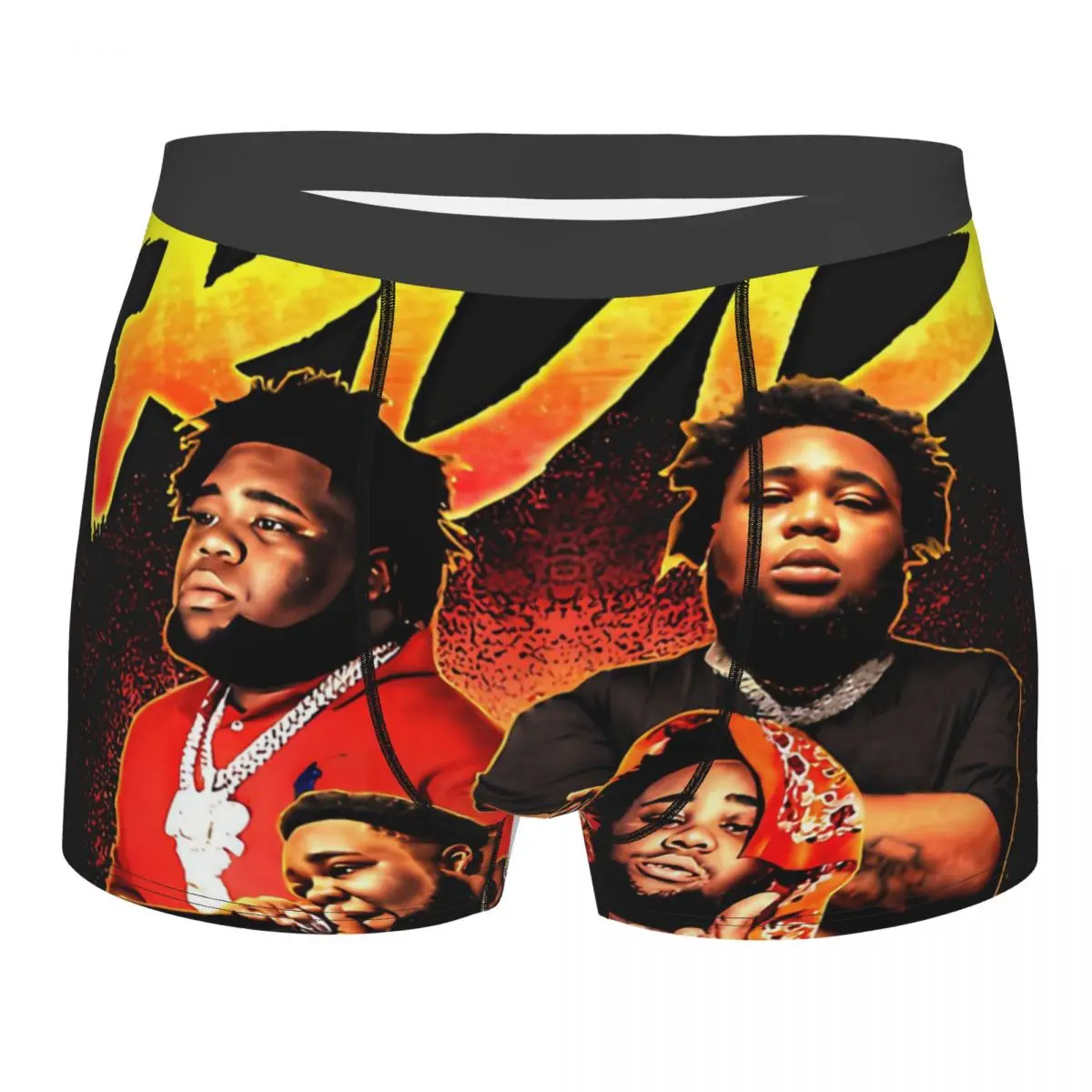 Rod Wave Style Man's Printed Boxer Briefs Underpants Rod Wave Highly Breathable Top Quality Gift Idea