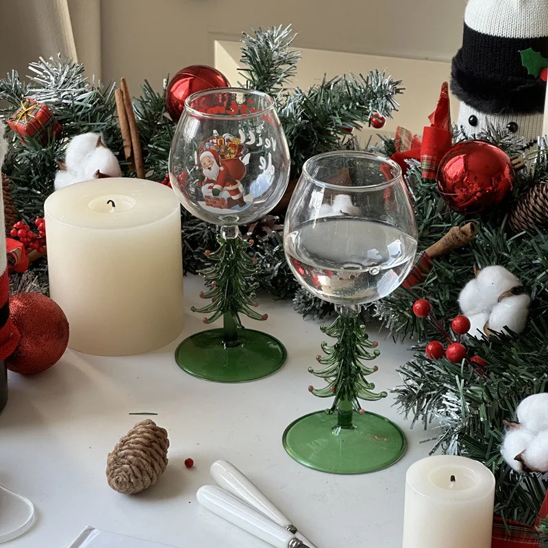 

Изысканная рождественская елка, бокал для вина, бокал для коктейля, креативный бокал для вечеринки, чашка для чая, кружка для сока, напитка, посуда для напитков, подарок на Рождество