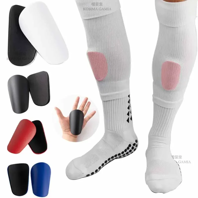 Mini Football Shin Pad Wear-resistant Shock Absorbing Leg Protector Lightweight Portable Soccer Training Shank Board 1Pair