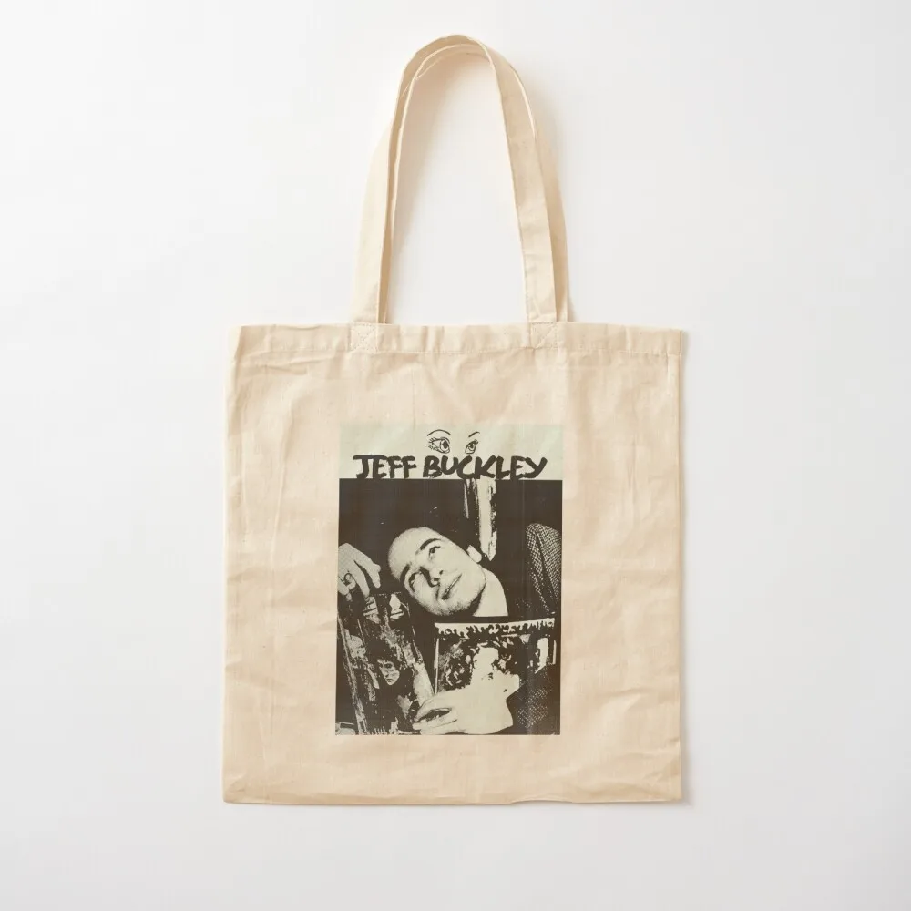 Jeff Buckley Tote Bag Eco bag personalized tote Cloth bags Canvas shoulder bag